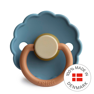 FRIGG Daisy - Round Latex Pacifier - Breeze